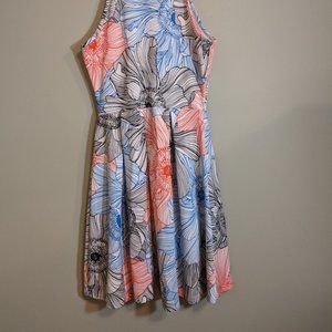 Summer Dress - Floral Print - Size Small